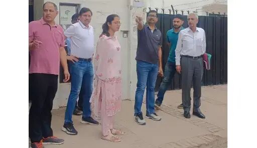 Haryana City Cleanliness Campaign-2025: PMDA CEO inspects Panchkula city.
